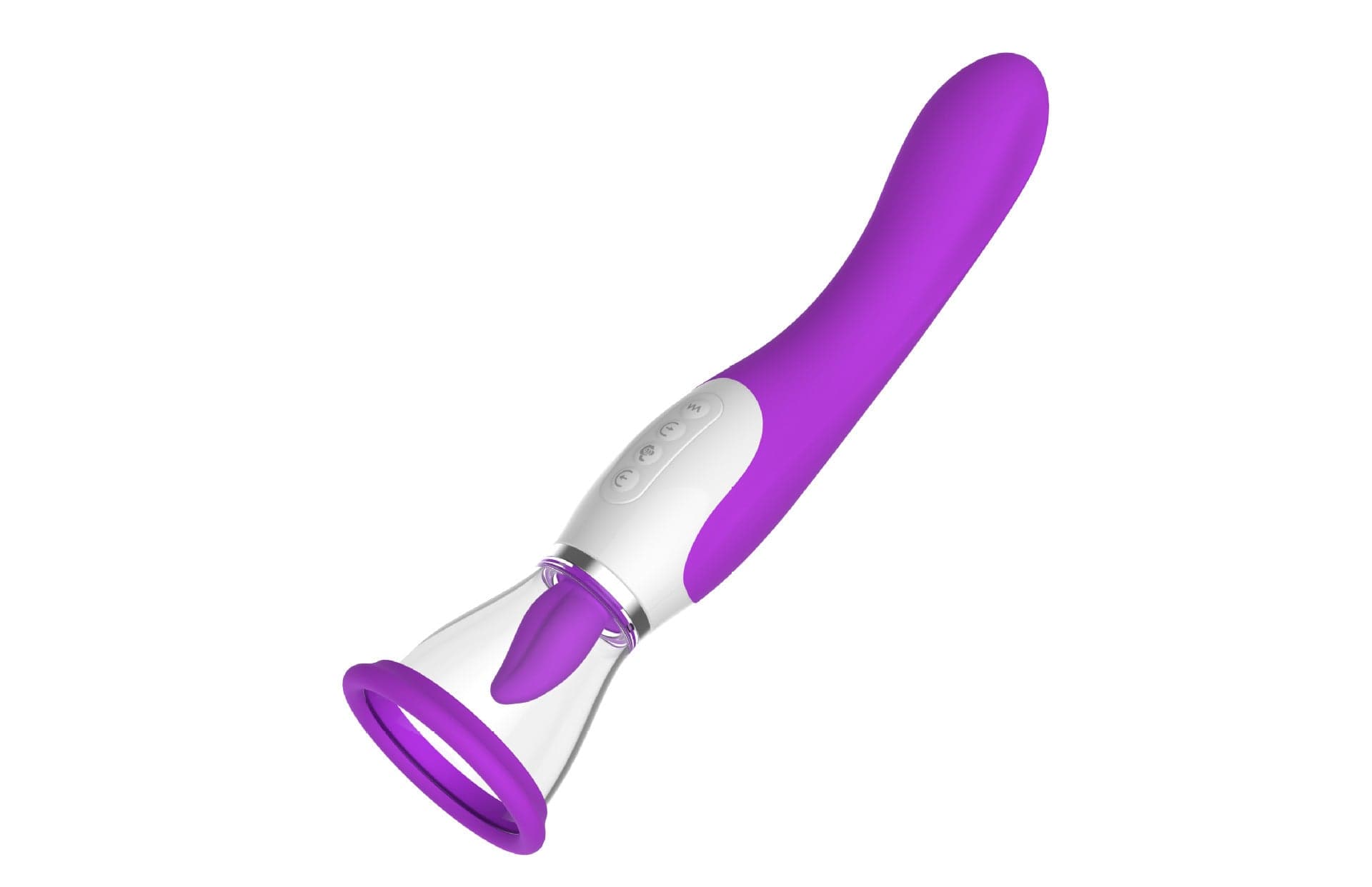 Lurevibe - Hard Rock Vibrating Rod Female Masturbator Vibrating Av Bead Rotating Rod Automatic Heating Sucking Tongue Licker Pluggable Device - Lurevibe