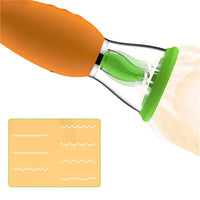 Lurevibe - Carrot Vibrator Female Masturbator Vibration Av Automatic Heating Sucking Tongue Licker Pluggable - Lurevibe