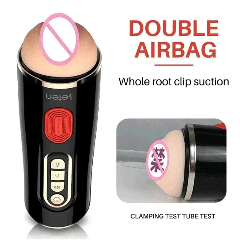 Lurevibe - 10-Frequency Vibration Sucking Aircraft Cup - Lurevibe