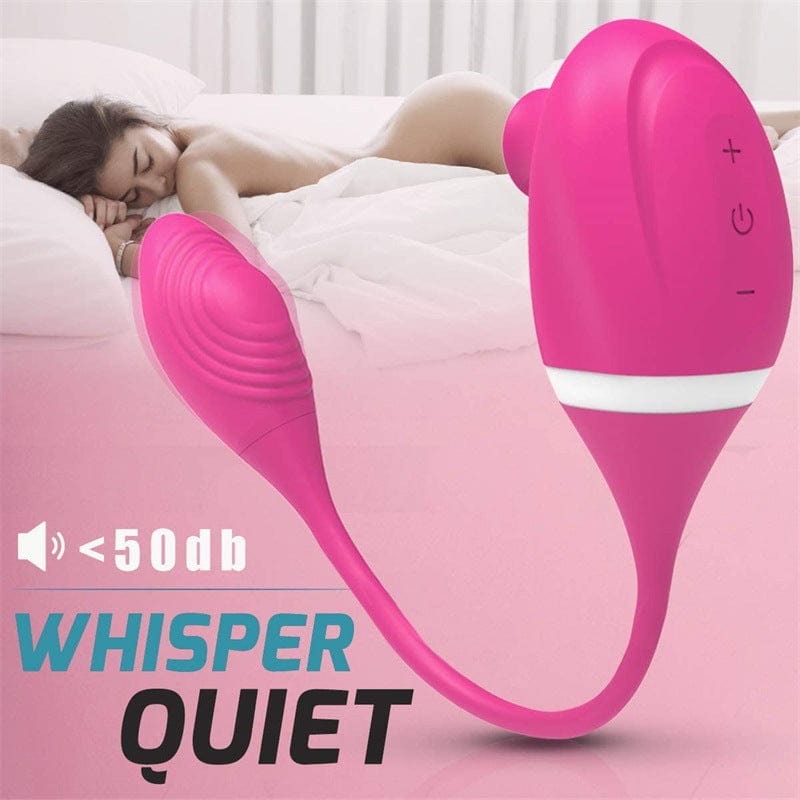 Lurevibe - Sucking and Vibration Mini Bullet Egg - Lurevibe
