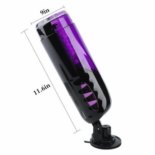 Lurevibe - First Class Trainer Rotating and Thrusting Suction Cup Masturbator - Lurevibe