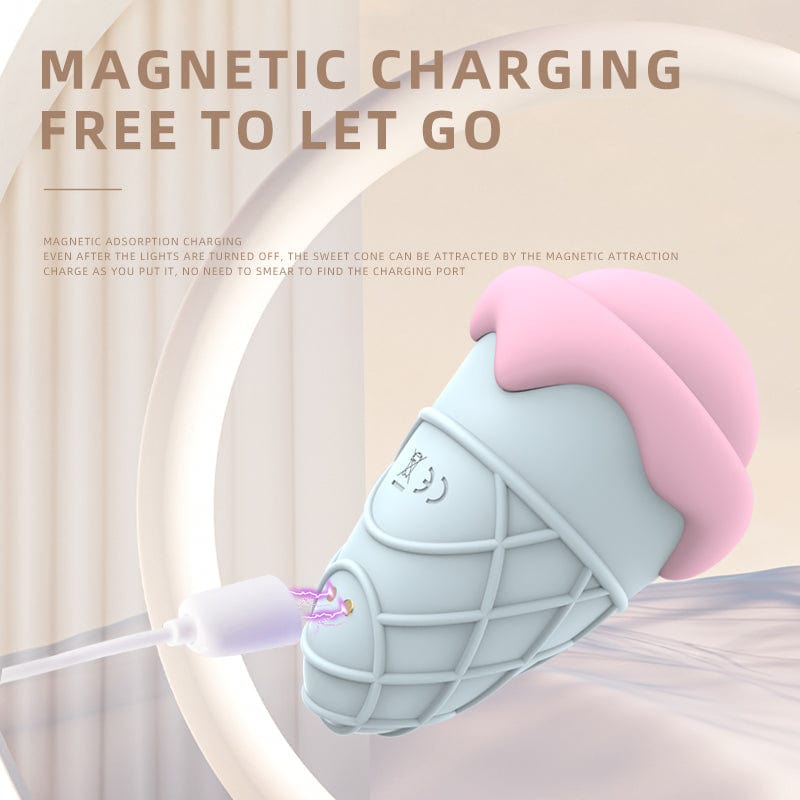 Lurevibe - Cone 10-Frequency Sucking Erotic Vibrator For Women - Lurevibe
