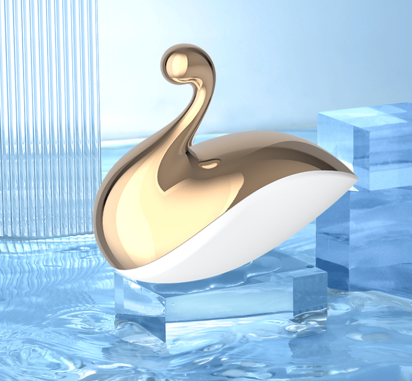 Lurevibe - Women's Little Swan Lipping Tongue Licking Vibrator - Lurevibe