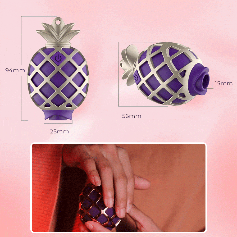 Lurevibe - Pineapple Sucking Egg Skipping Licking Clitoris Sexy Toy - Lurevibe