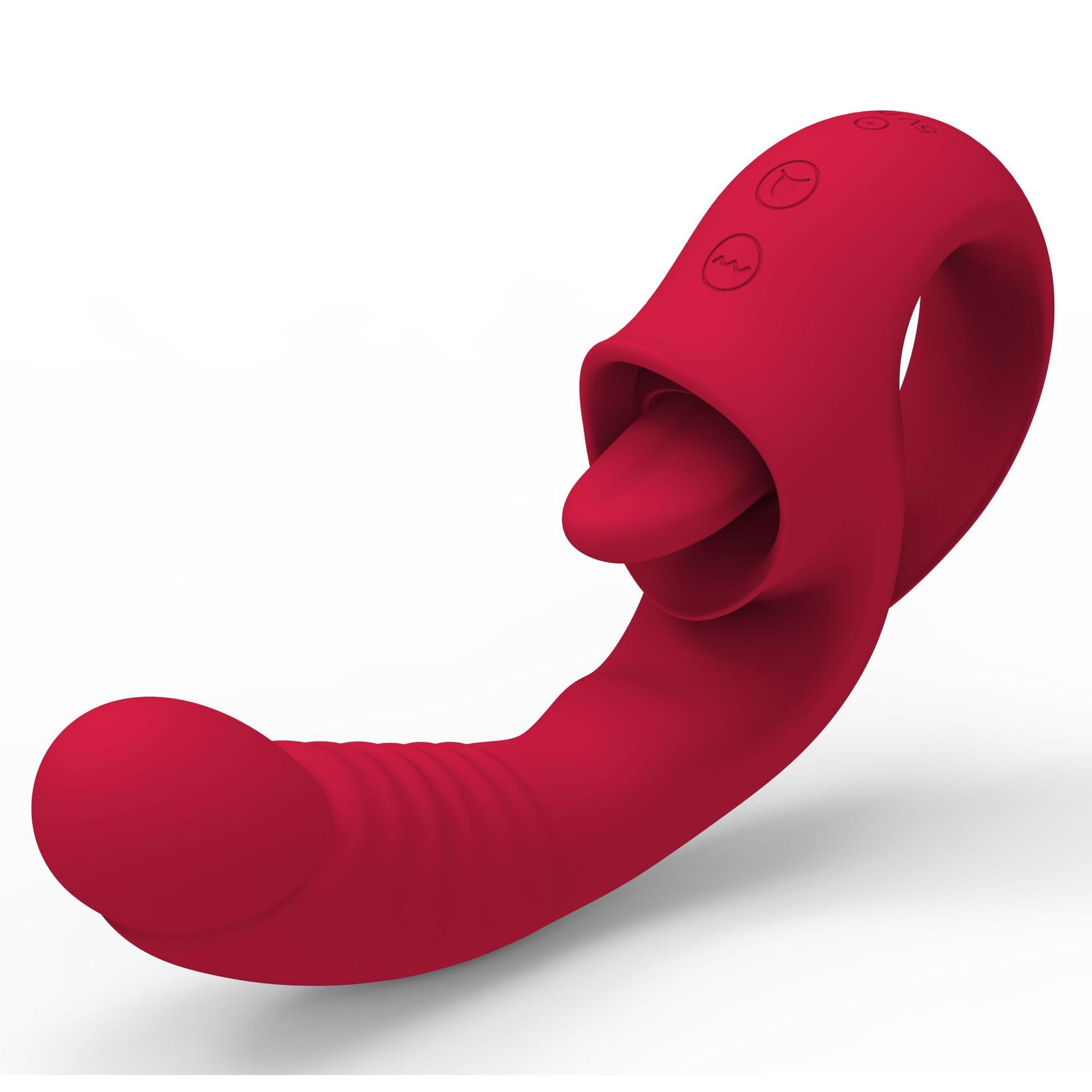 Lurevibe - Ava 2-in-1 Tongue-licking Vibrator - Lurevibe