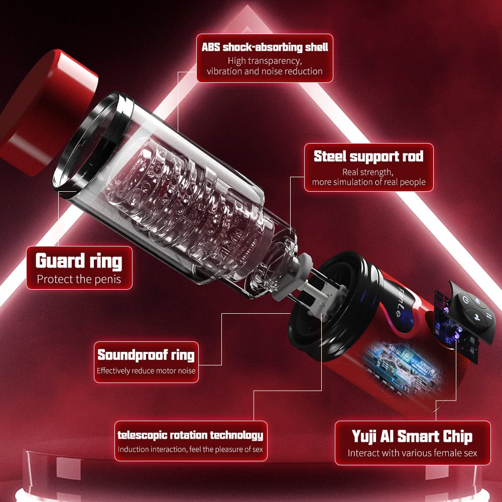 Lurevibe -Automatic Male Masturbator For Men With Strong Thrusting - Lurevibe