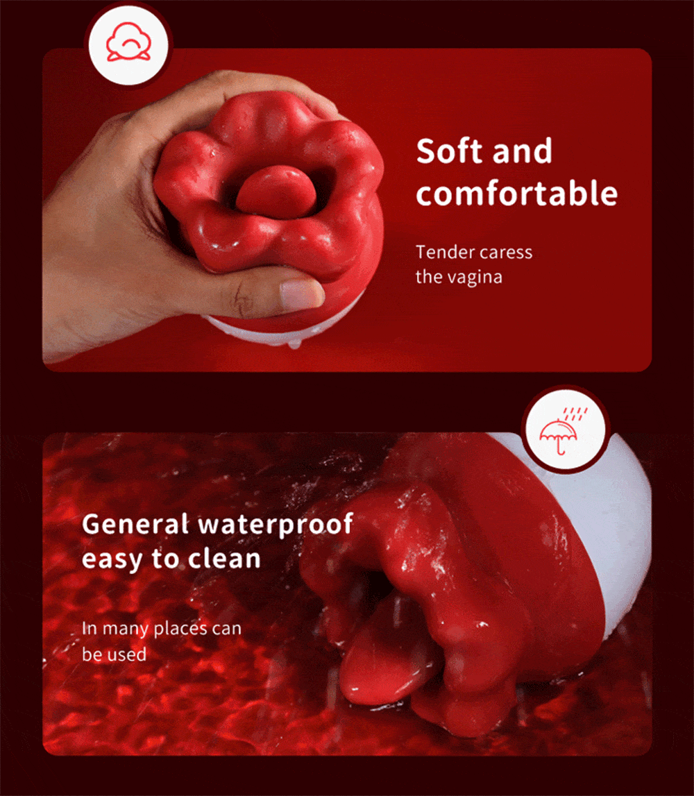Lurevibe - Upgraded 2-in-1 Rose Tongue Love Vibrator - Lurevibe