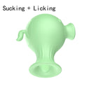 Lurevibe - 7 Speed Tongue Licking Stimulator Clitoris Sucking Vibrator Vagina Nipple Sucker - Lurevibe