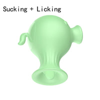 Lurevibe - 7 Speed Tongue Licking Stimulator Clitoris Sucking Vibrator Vagina Nipple Sucker - Lurevibe