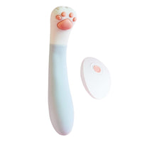 Lurevibe - Cat Claw Wireless Remote Control Vibrating Stick Female Masturbation Massage Vibrating Stick - Lurevibe