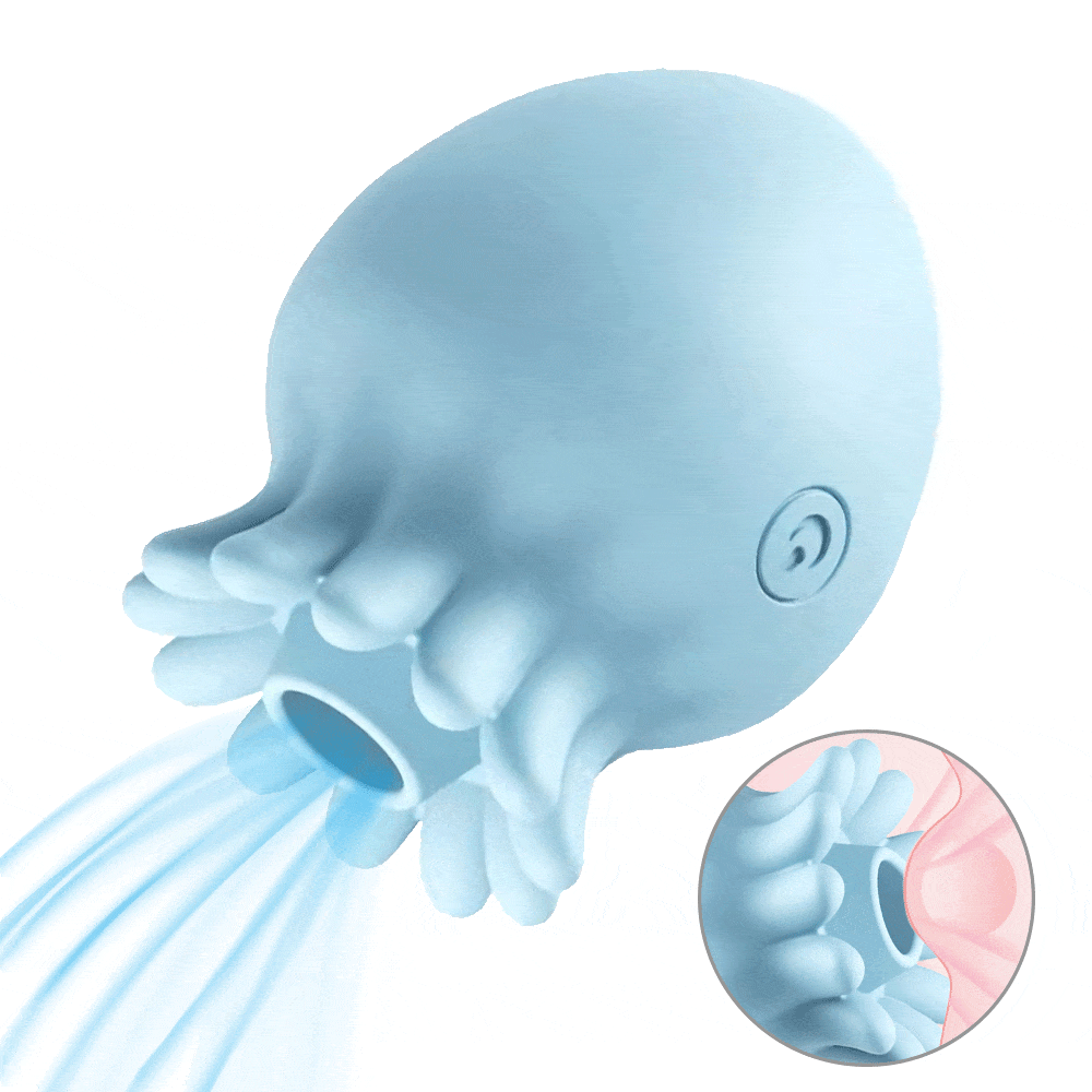 Lurevibe - Jellyfish 10 Frequency Sucking Vibrator For Adult Sex Toys - Lurevibe