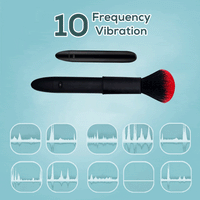 Lurevibe - Brush 1.0 - Make Up Brush Massager Female Sex Toys - Lurevibe