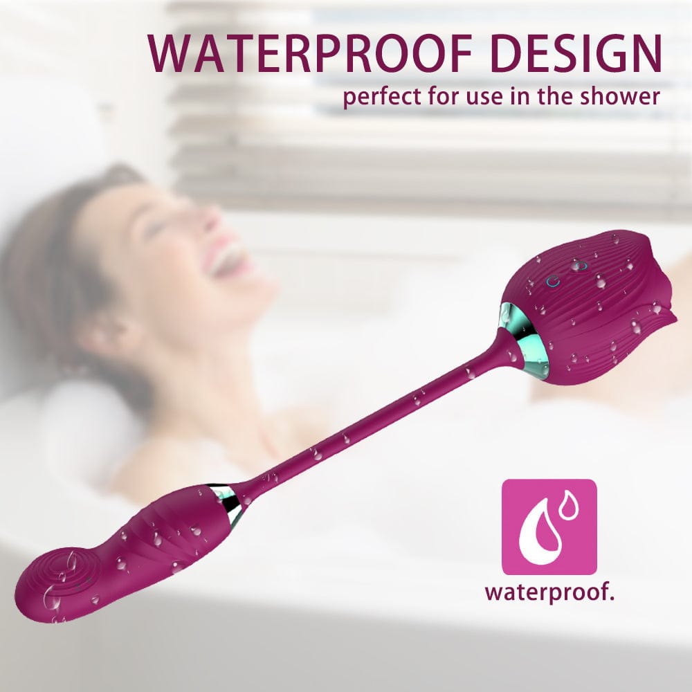 Lurevibe - Rose Vibrator Clitoris Stimulator - Lurevibe