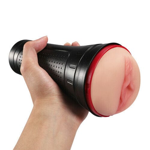 Lurevibe - 2 IN1 Vibrating & Realistic Vagina Fleshlight Masturbator - Lurevibe