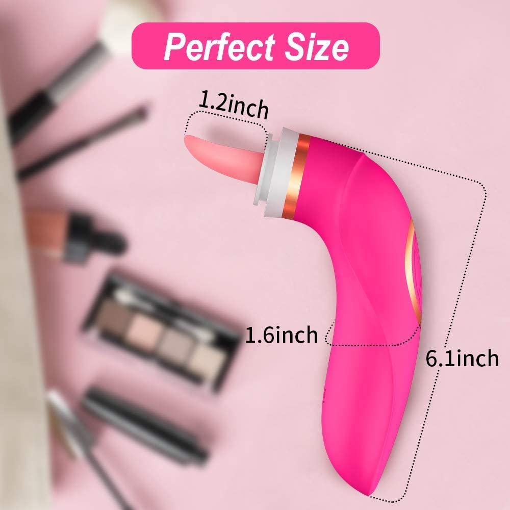 Lurevibe - Clitoral Sucking Licking Vibrator, G Spot Tongue Vibrator - Lurevibe