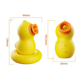 Lurevibe - Duckling 7 Frequency Sucking Tongue Licking Masturbator - Lurevibe