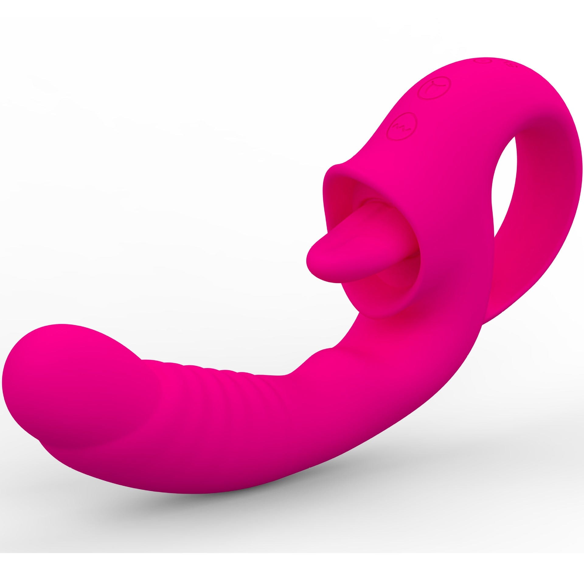 Lurevibe - Ava 2-in-1 Tongue-licking Vibrator - Lurevibe