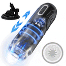 Lurevibe  - PowerKing Ultra-Technical Hands-free 7 Telescopic Rotation Modes Male Masturbator Cup - Lurevibe