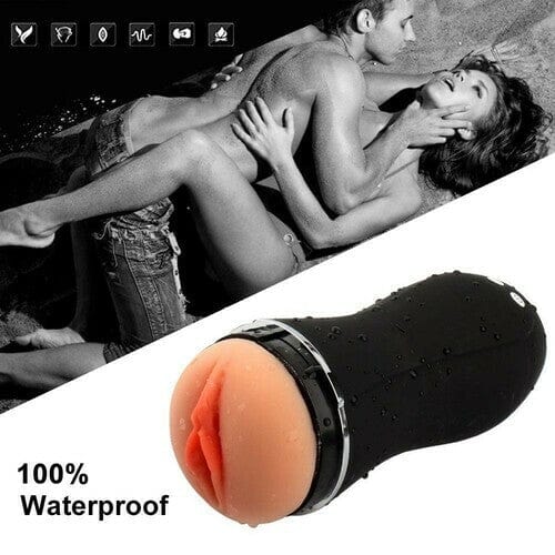 Lurevibe - 10 Vibrations Pussy Pocket Moaning Male Masturbators - Lurevibe