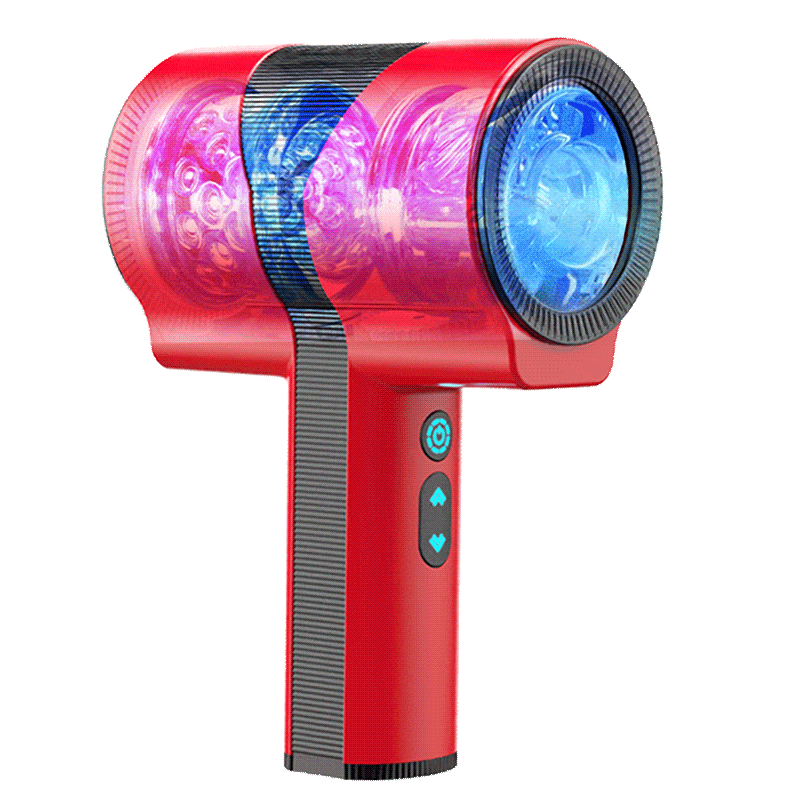 Lurevibe - Thor 1st Generation Multi Frequency Telescopic Rotating Vibration Male Penis Stroker - Lurevibe