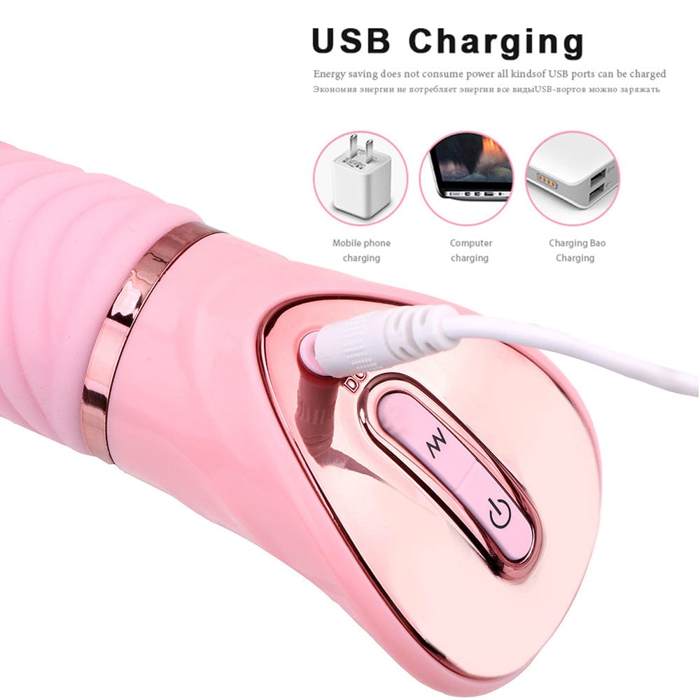 Lurevibe - Women Vagina Clitoris Stimulator Multifunction G-spot Massager 10 Speed Tongue Vibrator Female Masturbation - Lurevibe