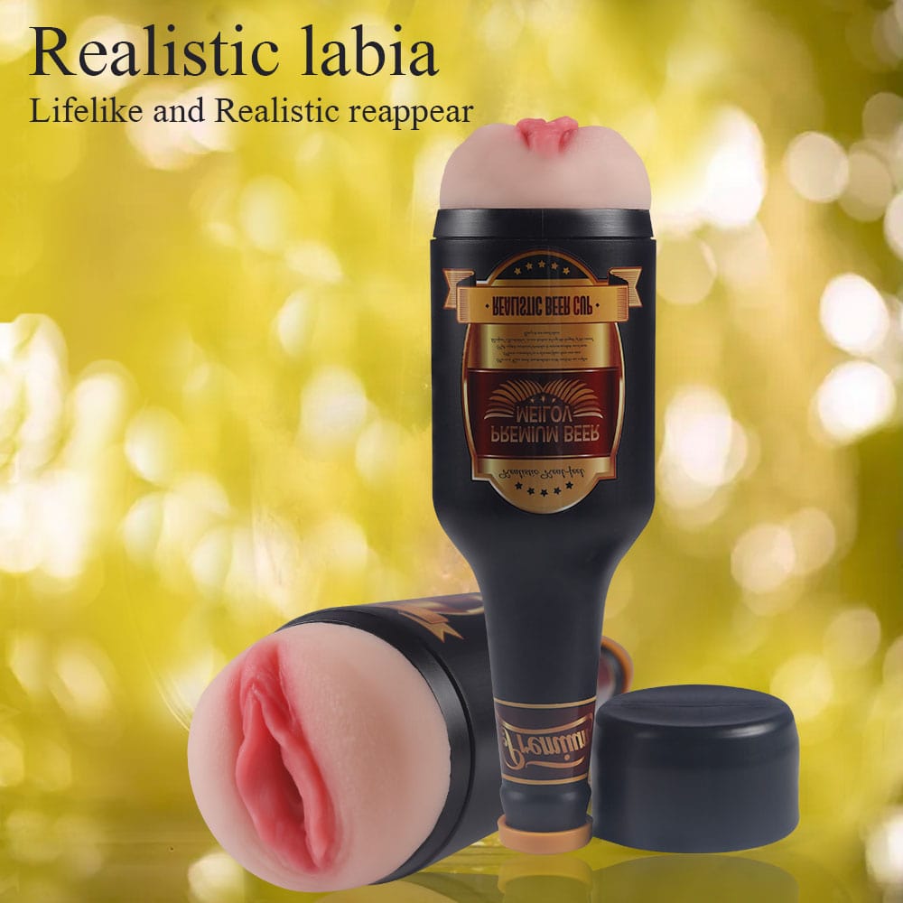 Lurevibe - Male Masturbator Erotic Toy Portable Beer Bottle - Lurevibe
