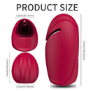 Lurevibe - Warrior Training Cup Men's Mini Tongue Licking Multi Frequency Vibration Aircraft Cup Men's Fun Masturbation Cup - Lurevibe