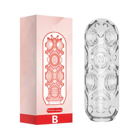 Lurevibe - Aircraft Cup Men's Training Masturbation Cup Spiral Pleasure - Lurevibe