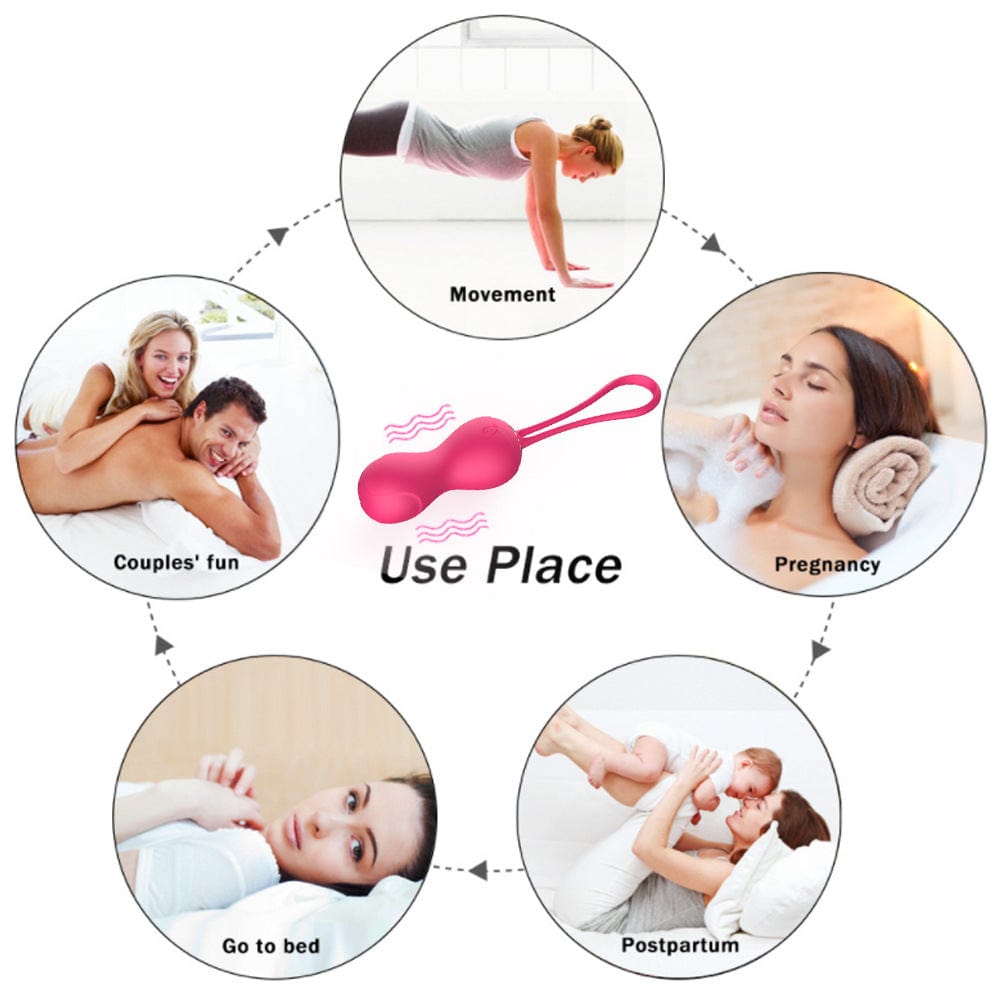 Lurevibe - Vibrating Eggs Vaginal Tighten Exercise Kegel balls G Spot Vibrators  Clitoris Stimulation for Women - Lurevibe