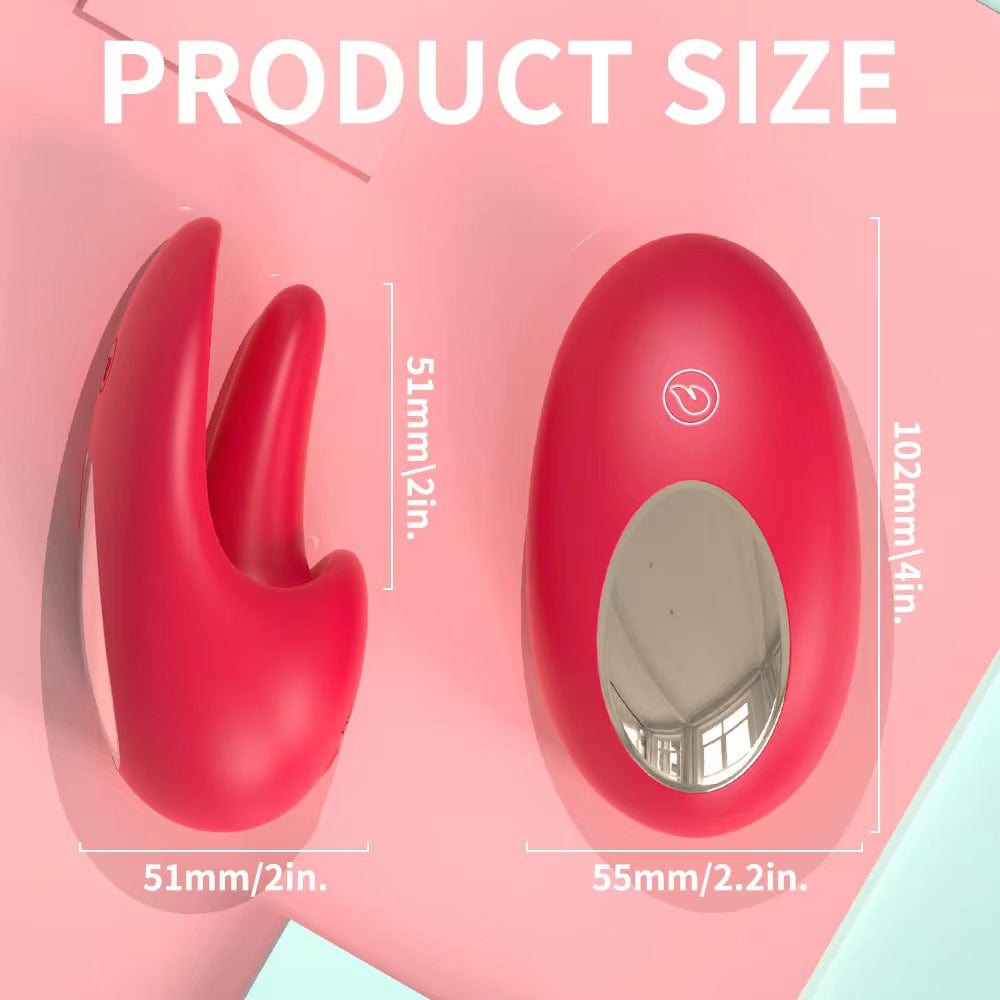 Lurevibe - Tongue Shape Licking Nipples Clit Stimulation Vibrators For Women - Lurevibe