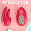 Lurevibe - Tongue Shape Licking Nipples Clit Stimulation Vibrators For Women - Lurevibe