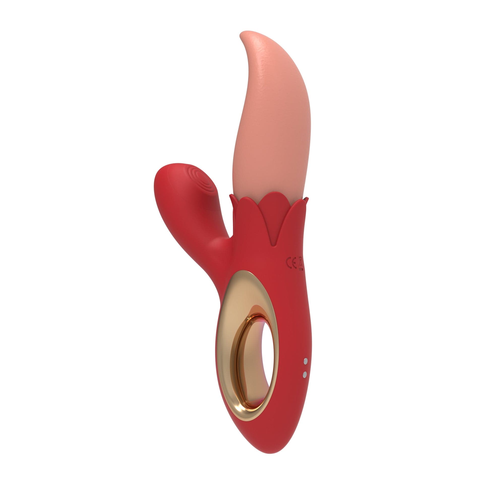 Lurevibe - Multiple Frequency Conversion Sucking / Tapping Rose Tongue-licking Vibrator - Lurevibe