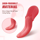 Lurevibe - Upgraded Rose - 20 Frequency Tongue Licking Vibrator - Lurevibe