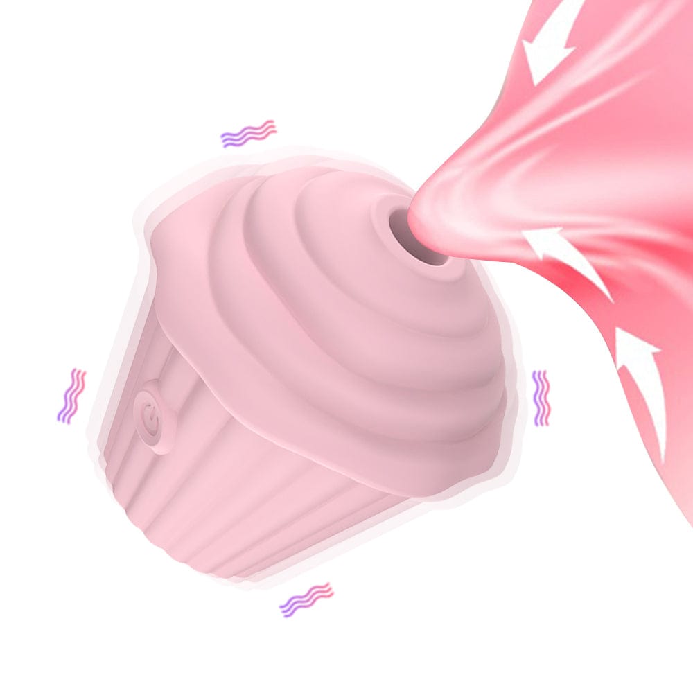 Lurevibe - Mini Ice Cream Sucking Vibrator Clitoris Stimulator For Adult - Lurevibe