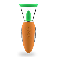 Lurevibe - Carrot Vibrator Female Masturbator Vibration Av Automatic Heating Sucking Tongue Licker Pluggable - Lurevibe