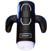 Lurevibe - Handheld Retractable Sucking & Heating Male Penis Stroker - Lurevibe