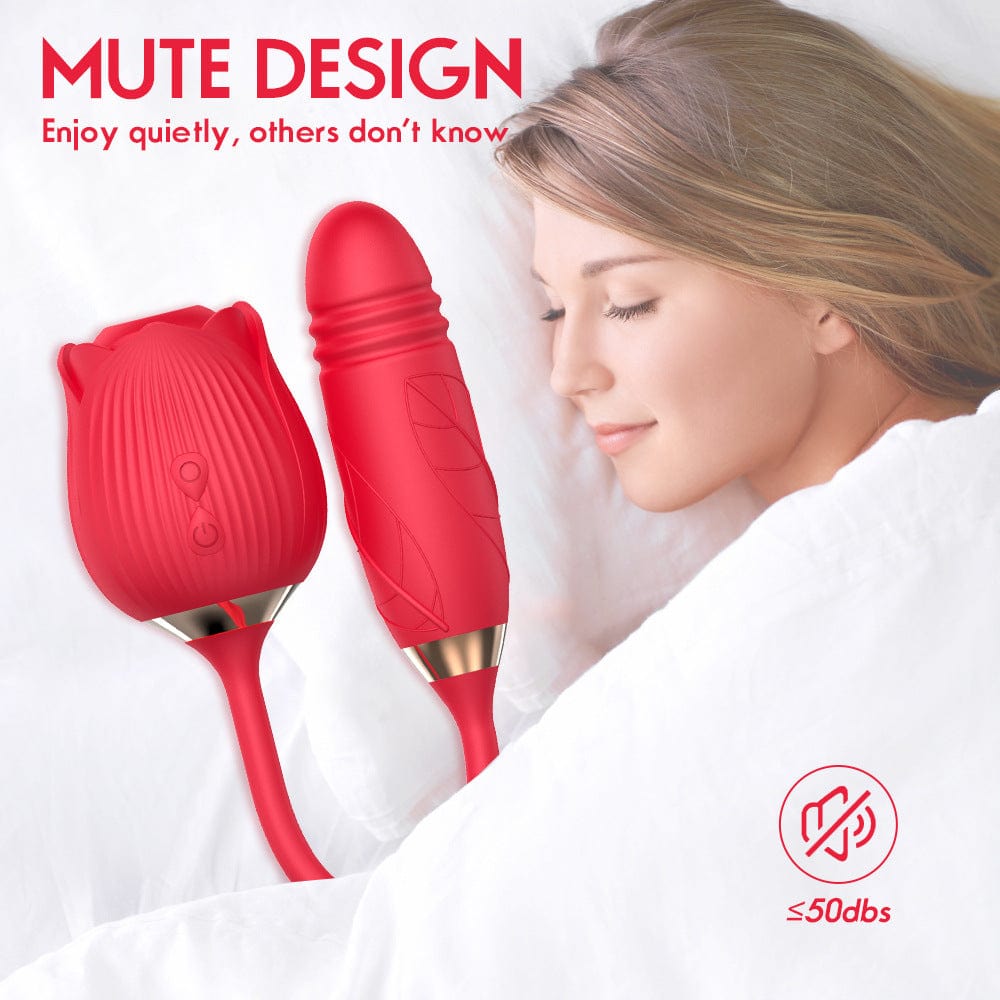 Lurevibe - New 2 In 1 Rose Flower Toy Pro 2 - Lurevibe