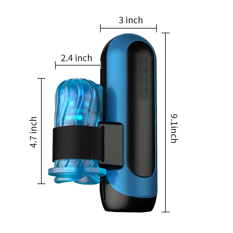 Lurevibe - Auto Thrusting Vibrating Stroker Male Masturbator - Lurevibe