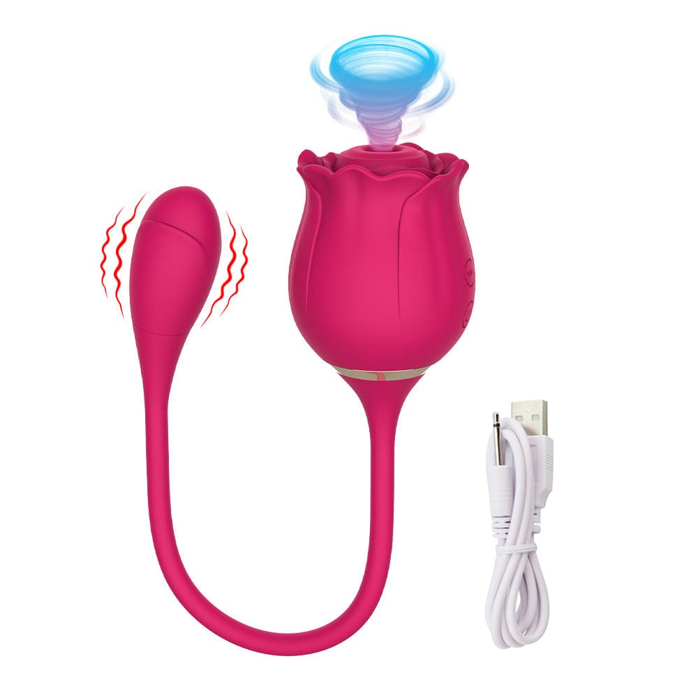 Lurevibe - Rose Vibrators Sucker Oral Vagina Sucking Vibrator - Lurevibe