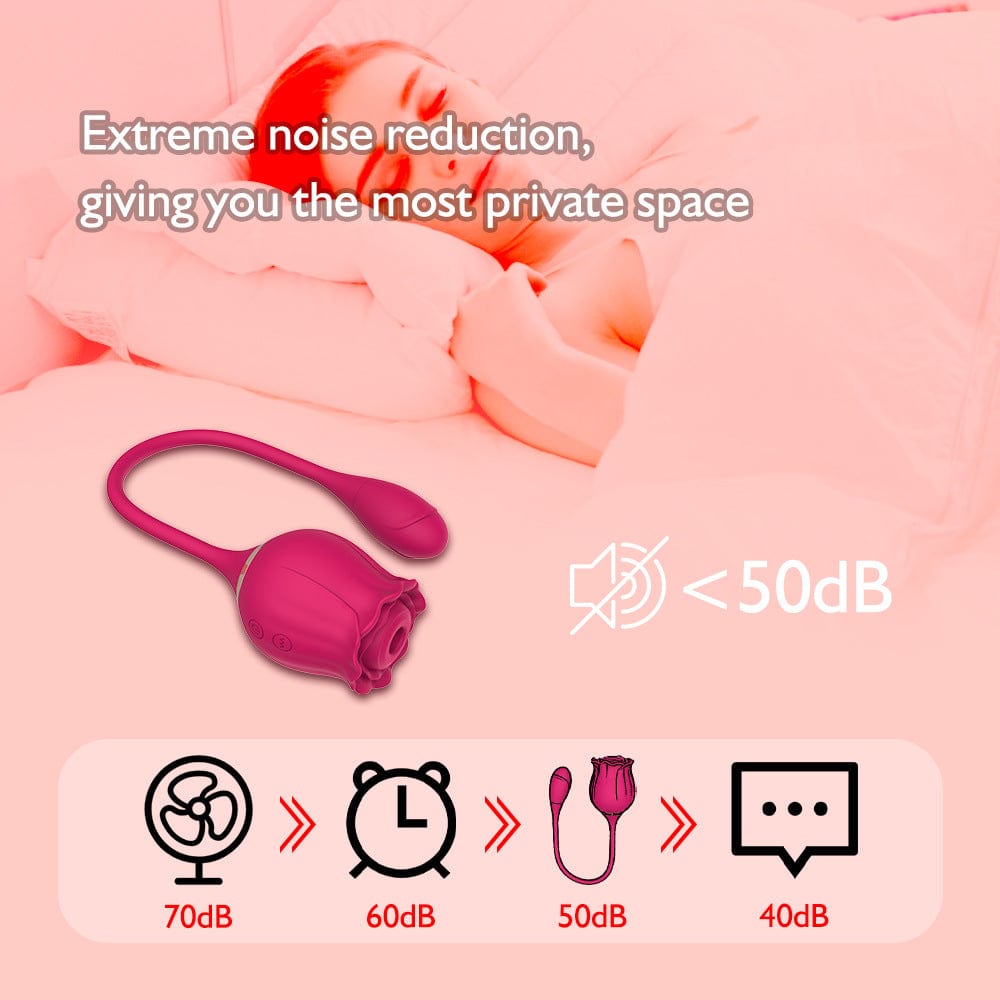 Lurevibe - Rose Vibrators Sucker Oral Vagina Sucking Vibrator - Lurevibe
