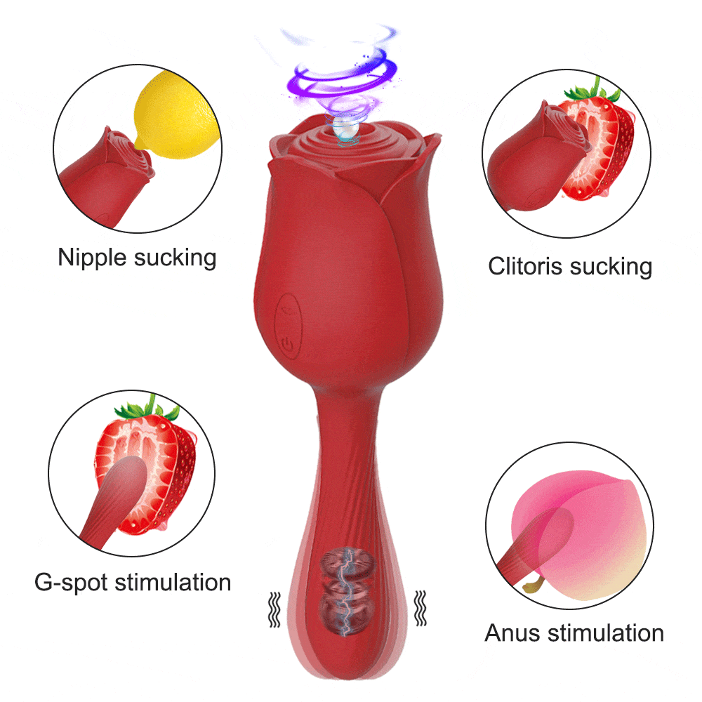 Pearlsvibe Clitoris Sucking  Vibrator For Women Stimulator Nipple Clit  Vacuum Dildo Vagina - Lurevibe