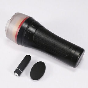 Lurevibe - 2 IN1 Vibrating & Realistic Vagina Fleshlight Masturbator - Lurevibe