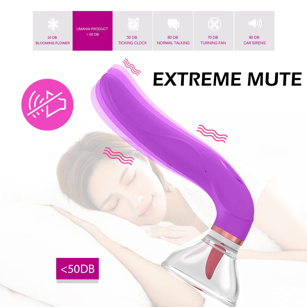 Lurevibe - Female Clitoral Sucking Tongue Vibrator - Lurevibe
