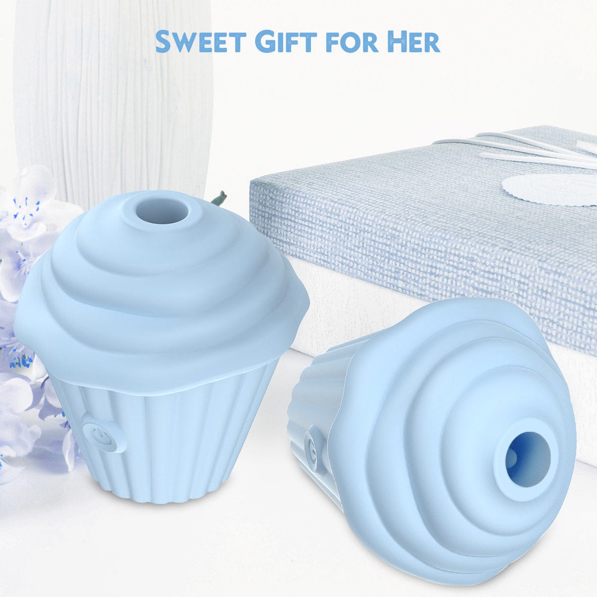 Lurevibe - Mini Ice Cream Sucking Vibrator Clitoris Stimulator For Adult - Lurevibe