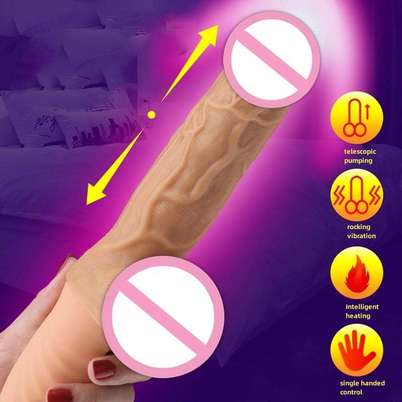 Lurevibe - Women's Telescopic Cannon King Automatic Vibration Heating Simulation  Machine Masculine  Masturbation - Lurevibe