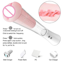 Lurevibe - Male Masturbation Cup Penis Extender Vacuum Pump - Lurevibe