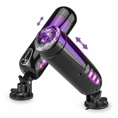 Lurevibe - First Class Trainer Rotating and Thrusting Suction Cup Masturbator - Lurevibe