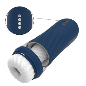 Lurevibe - Rocket 3d Realistic Textured Electric Stroker With 5 Thrusting Rotating Modes - Lurevibe