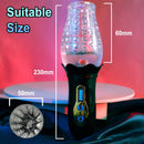 Lurevibe - Male Rose Penis Trainer Rotating Vibrating Deepthroat Masturbator - Lurevibe