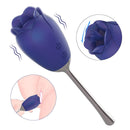 Silicone Rose Vibrator With Tongue Lickingfor Women - Lurevibe